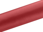 Satin stof 16 cm x 9 m rød
