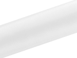 Satin stof 16 cm x 9 m hvid