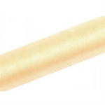 Organza stof 36 cm x 9 m creme