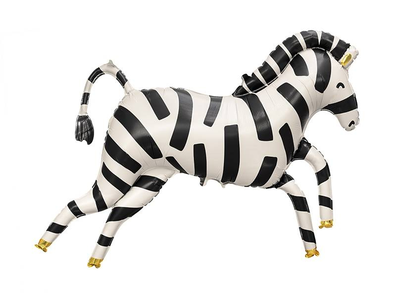 Folieballon Zebra 100x82 cm