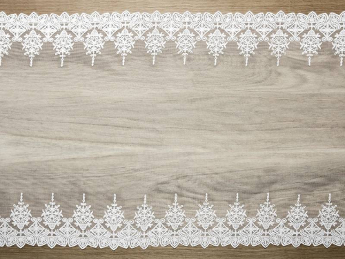 Blonde bordløber råhvid 45 cm x 9 m