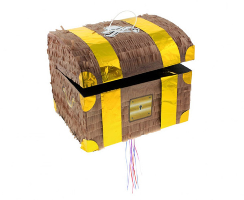 Pinata skattekiste 30x25x34 cm