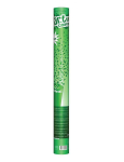 Konfettirør grøn papir 60 cm