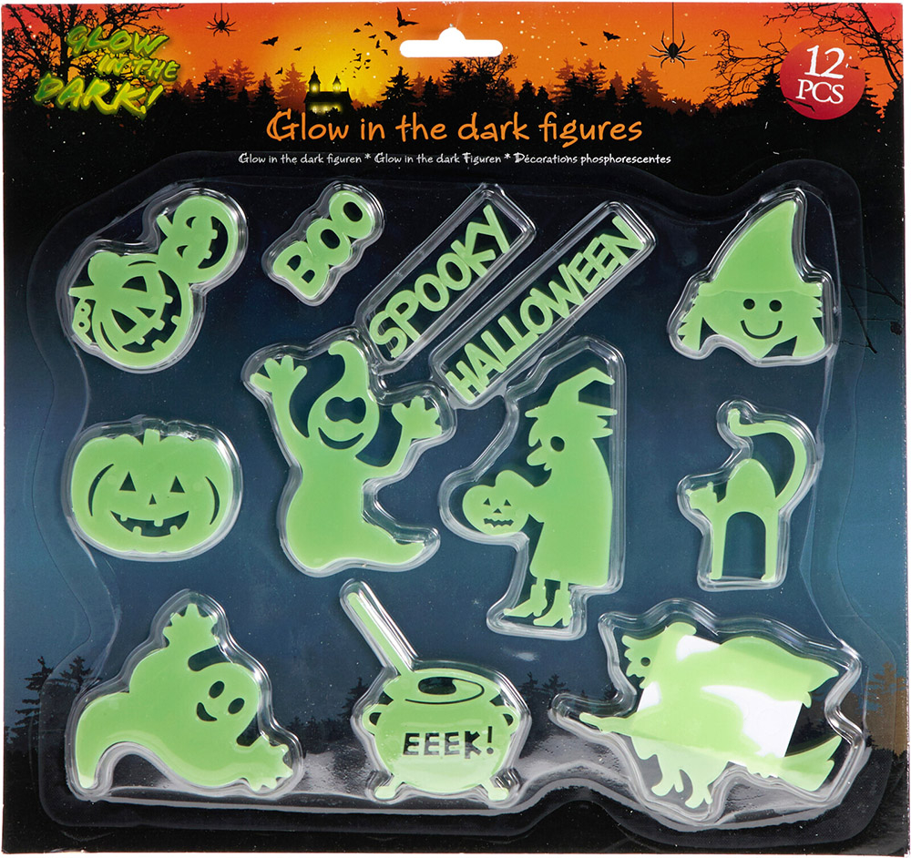 Glow in the Dark figurer 12-pak