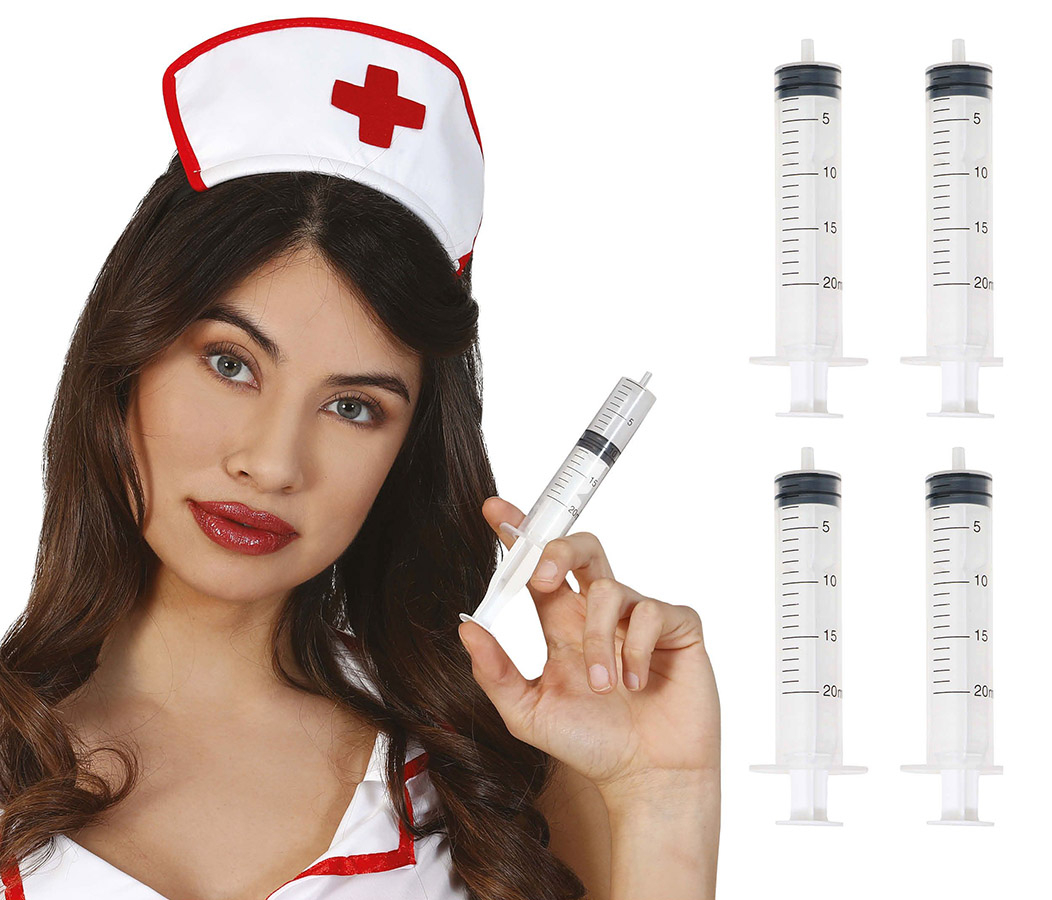 Engangssprøjte 20 ml 4-pak