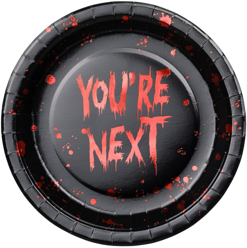 Paptallerken You're Next 6-pak