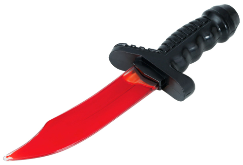 Kniv med flydende blod 25 cm