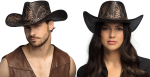 Cowboyhat Cobra sort/kobber