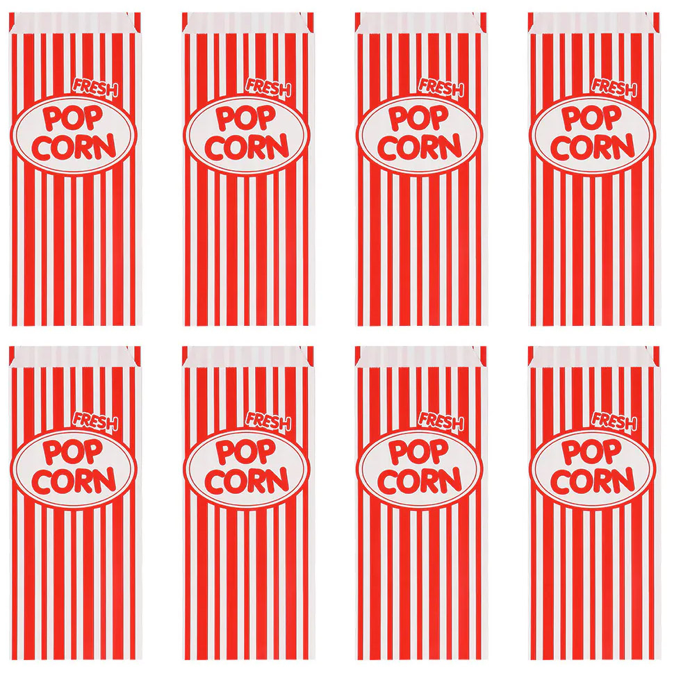 Popcorn poser 30x13x8 cm 8-pak