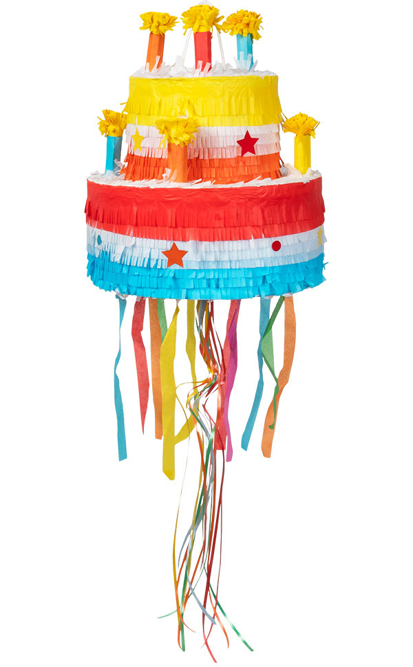 Pinata fødselsdagskage 31x29x29