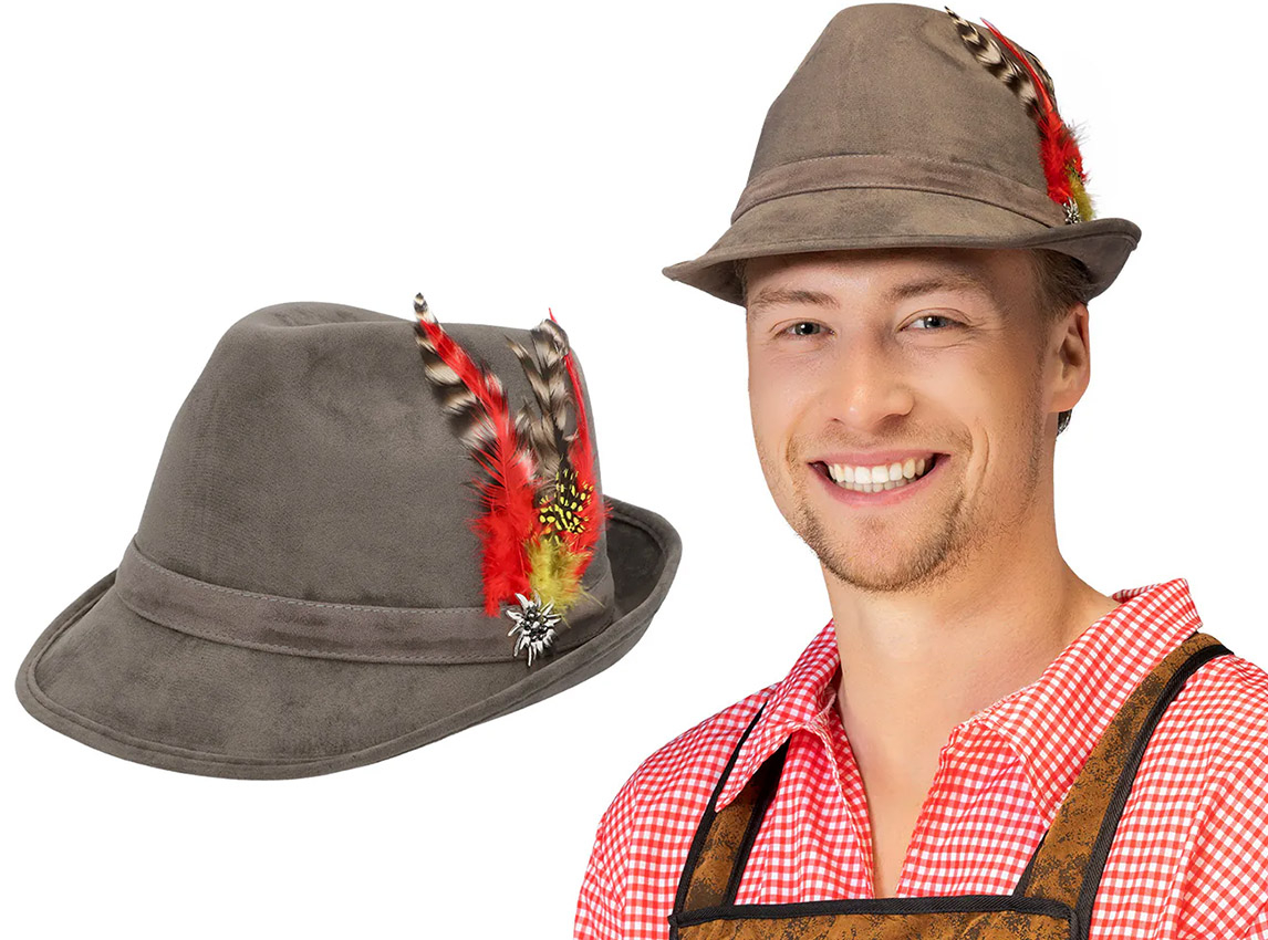 Tyrolerhat Jagdmeister, grå