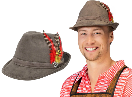 Tyrolerhat Jagdmeister, grå
