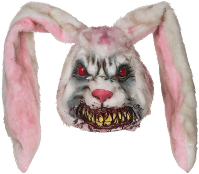 Zombie kanin-maske