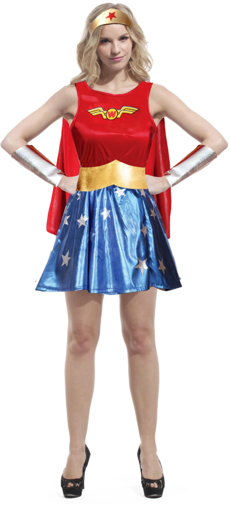 Wonderhero girl kostume, M