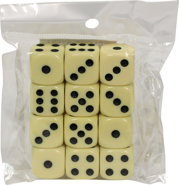 Terninger 12-pak