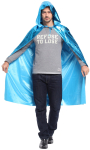 Blå kappe fx til superhelt
