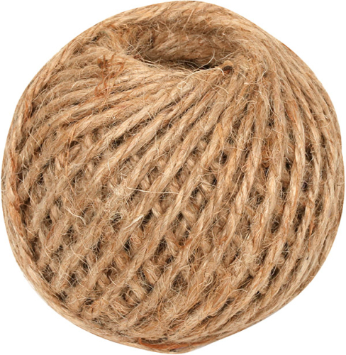 Sisal snor 2,5mm, ca. 100 g