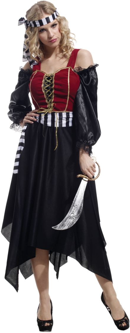 Pretty Pirate kostume, M