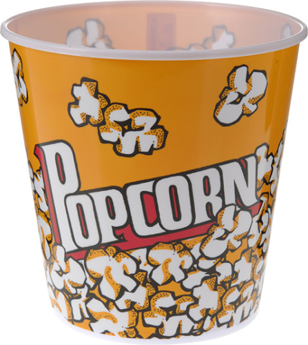 Popcorn-spand, plast