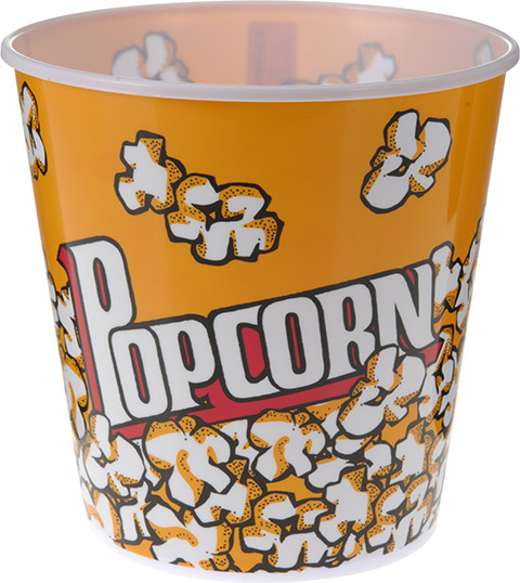 Billede af Popcorn-spand, plast
