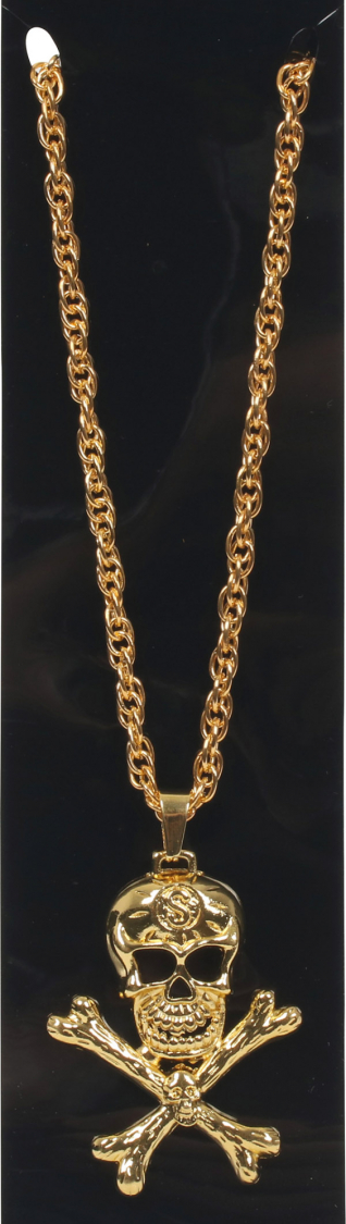 Pirat halskæde, guld