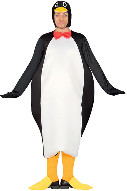 Billede af Pingvin kostume, str. L