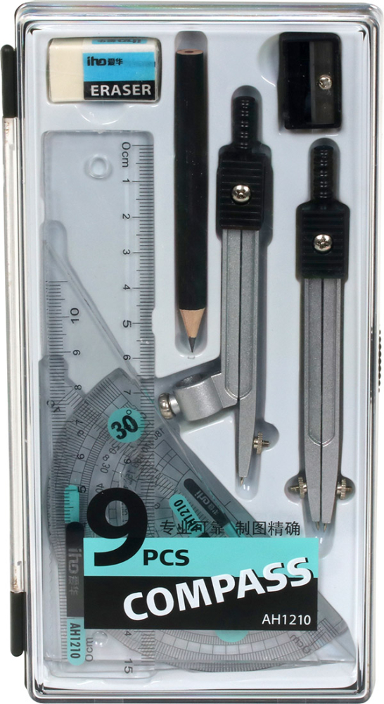 Passer-sæt m/9 dele AH1210