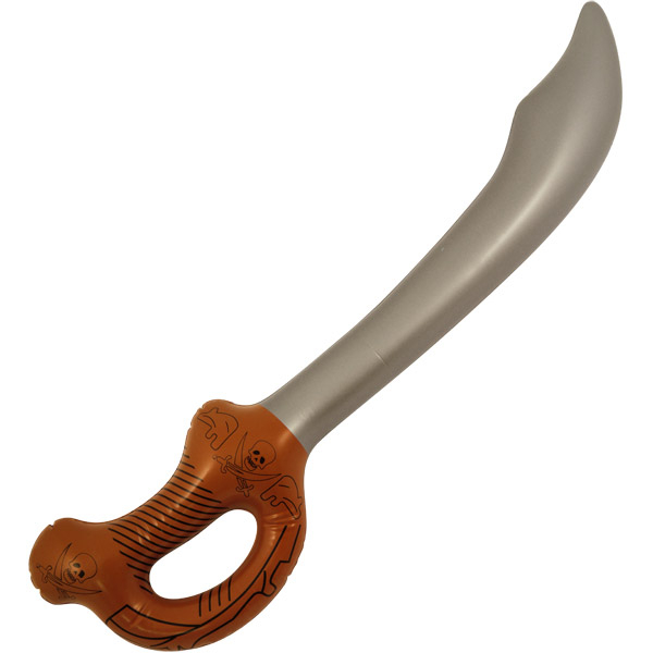 Oppusteligt piratsværd 60cm