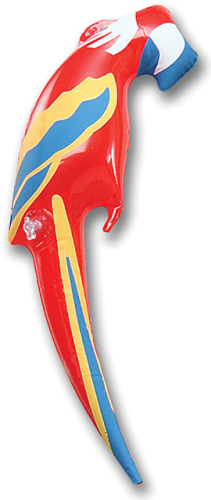 Oppustelig papegøje 48 cm