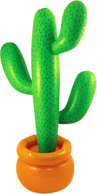 Oppustelig kaktus 86 cm