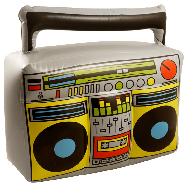 Oppustelig ghettoblaster