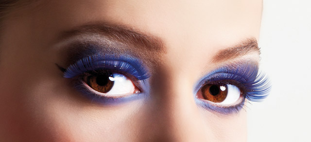 11: Øjenvipper blå