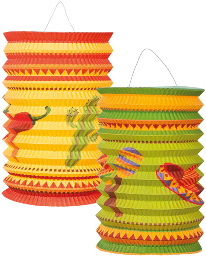 Lanterne mexicansk 2-pak