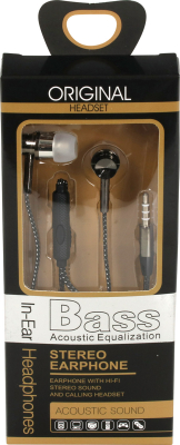JL-035 in-ear headset m/mic