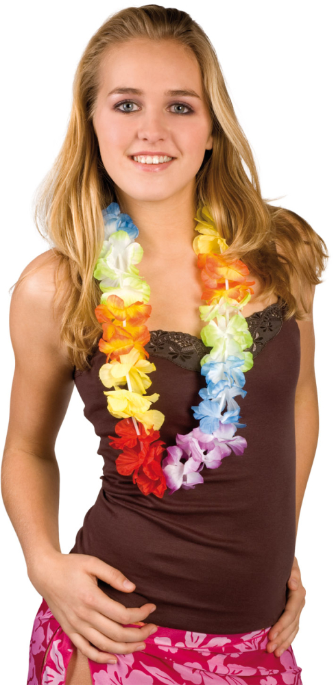 Hawaiikæde regnbue luksus