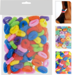 Hår-elastikker frotté 100pk