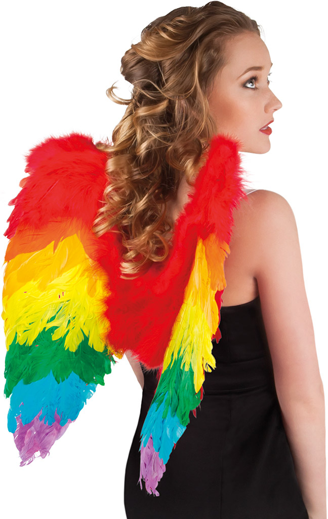 Englevinger regnbue foldbar