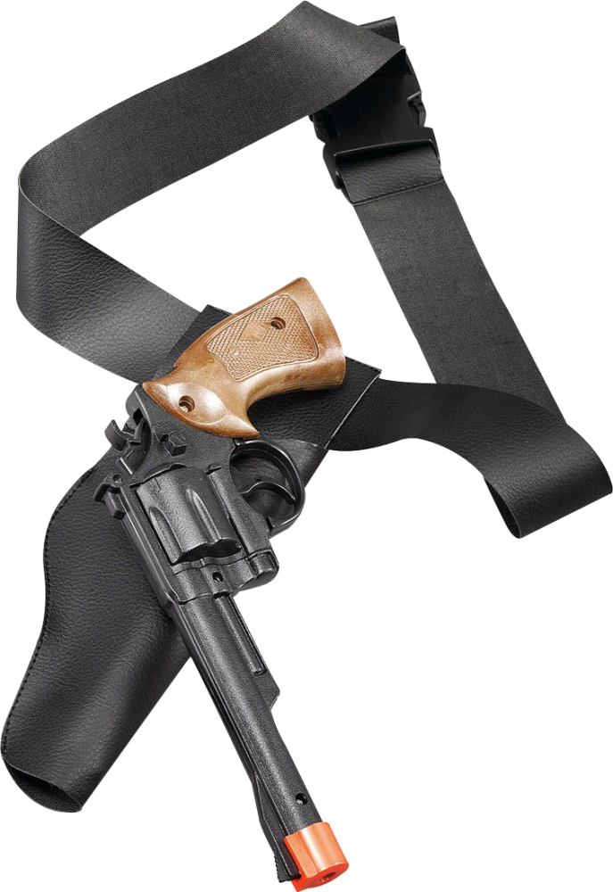 Cowboypistol med hylster