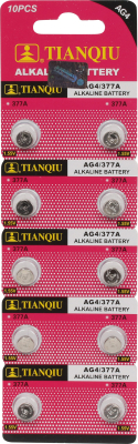 Batteri AG4/377A 10-pak