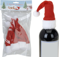 Nissehue til flaske 4-pak