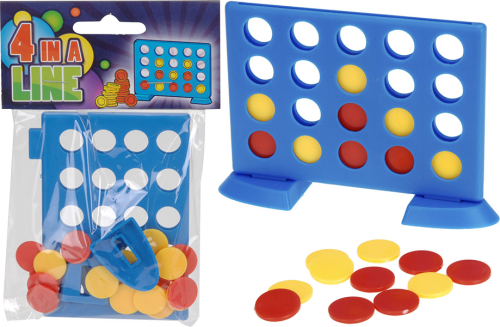 Fire på stribe-spil, mini