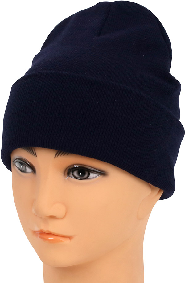 Voksen-hue, mørkeblå