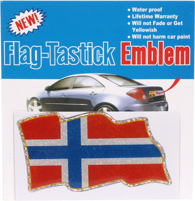 Flag-sticker Norge