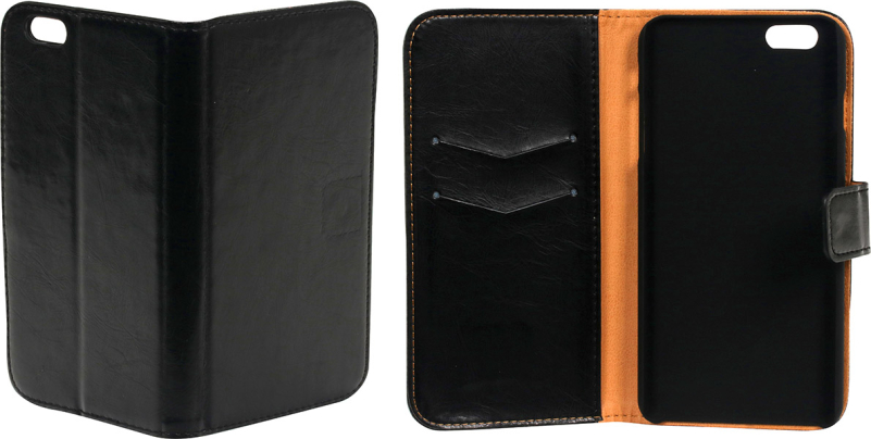 Flipcase iPhone 6Plus sort Billede af Flipcase iPhone 6Plus sort