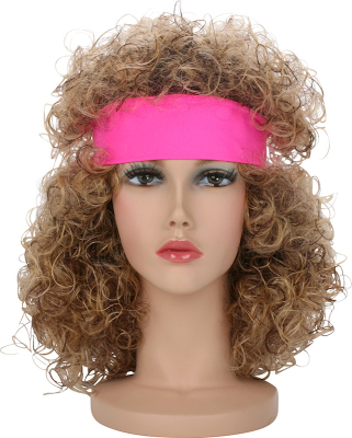 80er pandebånd neon-pink