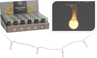 Deco-lyskæde batteri 20 LED