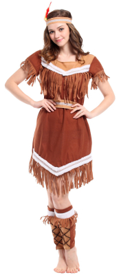 Pocahontas indianer kostume