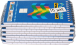 Spiral notesblok A7 10-pak