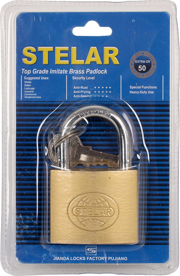 Hængelås 50 mm kraftig