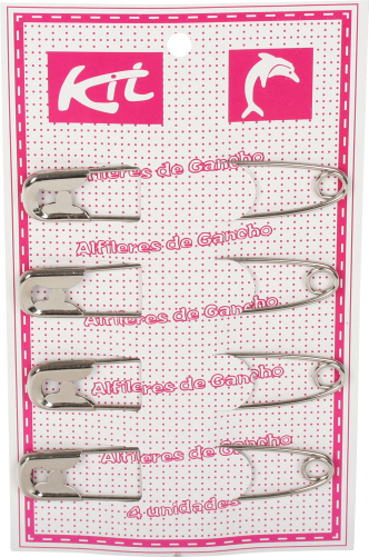 Kæmpe sikkerhedsnåle 4-pak